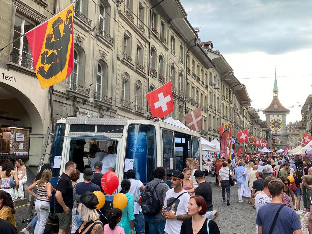 Die Gondel am Bärner Stadtfescht 2022