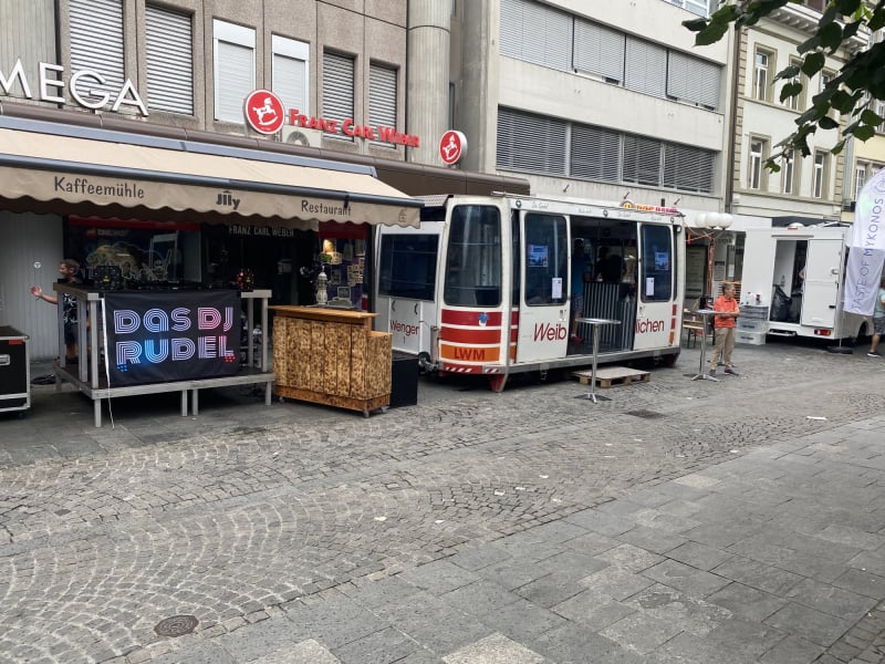 Die Gondel am Thunfest 2023