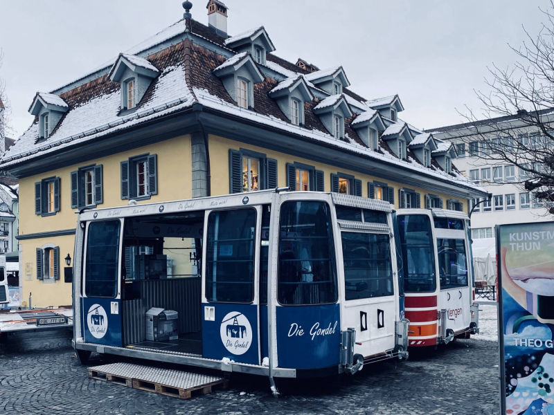 Die Gondel an der Thunerfasnacht 2023